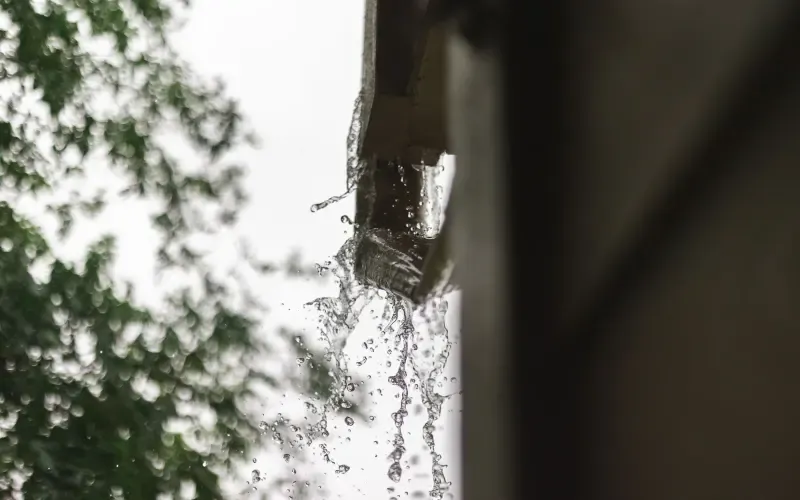 Inspection d’une rive et d’une gouttière